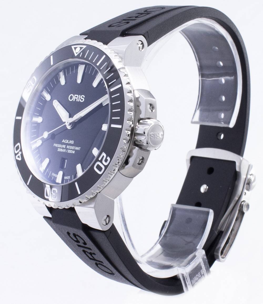 Oris Aquis Date 01-733-7730-4134-07-4-24-64EB Automatic 300M Men's Watch