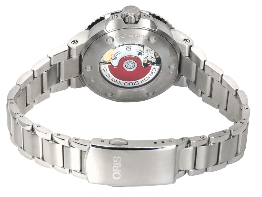 Oris Aquis Date Stainless Steel Brown Dial Automatic 01 733 7731 4156-07 8 18 05P 300M Unisex Watch