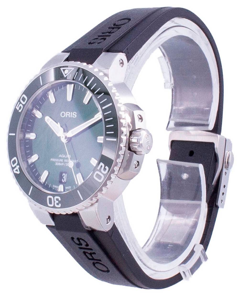 Oris Aquis Date Automatic Diver's 01-733-7732-4157-07-4-21-64FC 300M Men's Watch