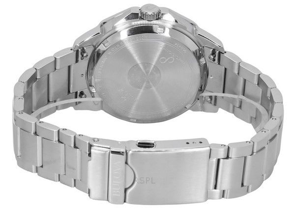 Bulova Marine Star Stainless Steel Black Dial Precisionist Quartz Diver's 96B434 200M Men's Watch
