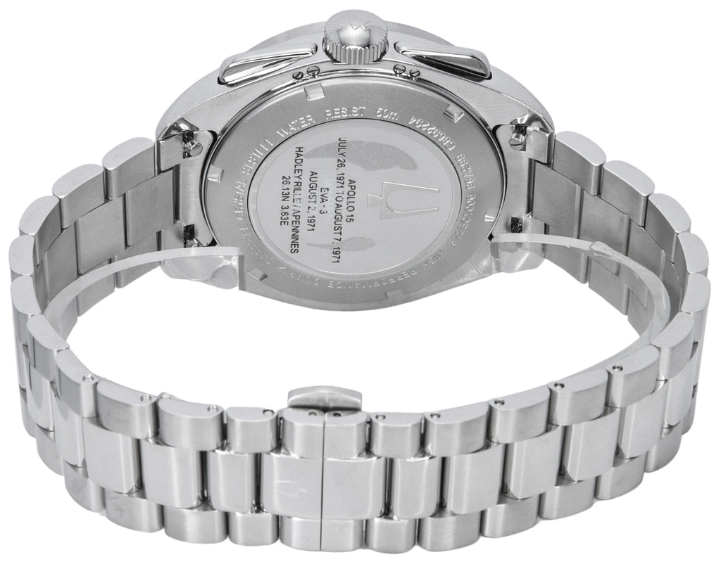 Bulova Lunar Pilot Archive Series Special Edition Chronograph Black Dial Quartz 96K111 Men's Watch With Extra Strap