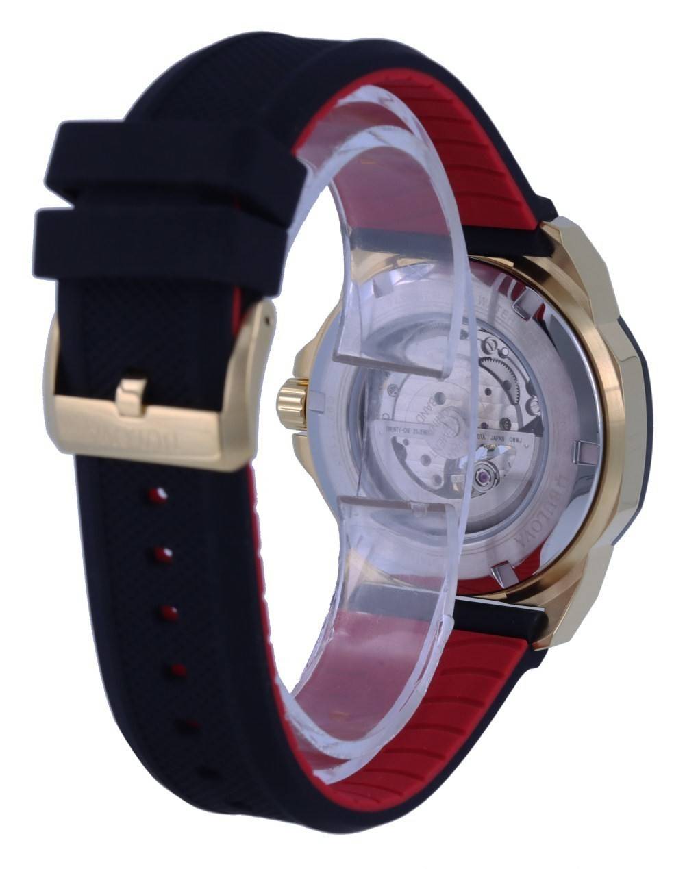 Bulova Marine Star Open Heart Black Dial Automatic Diver's 98A272 200M Men's Watch