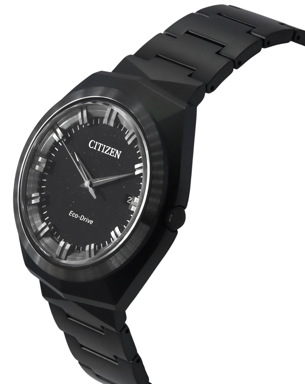 Citizen Eco-Drive 365 Stainless Steel Black Dial BN1015-52E 100M Men's Watch