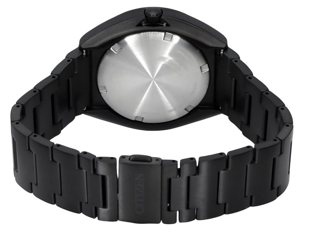Citizen Eco-Drive 365 Stainless Steel Black Dial BN1015-52E 100M Men's Watch