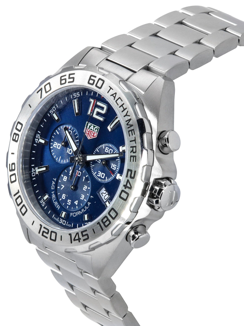 Tag Heuer Formula 1 Chronograph Sunray Blue Dial Quartz CAZ101K.BA0842 200M Men's Watch