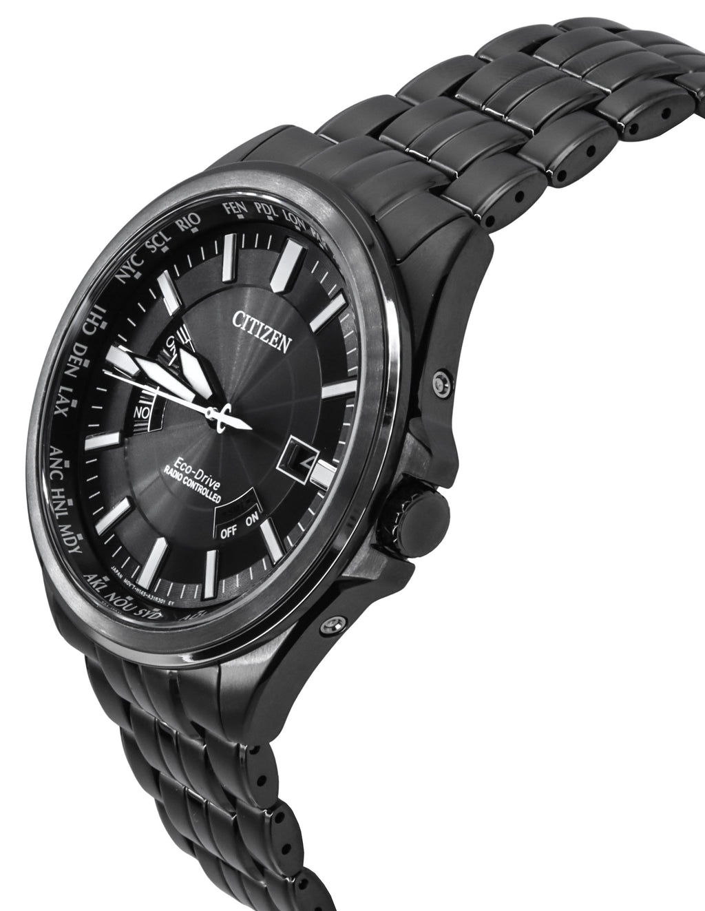 Citizen Collection Night Colour Edition Radio Controlled Black Dial Eco-Drive CB0294-54E 100M Men's Watch