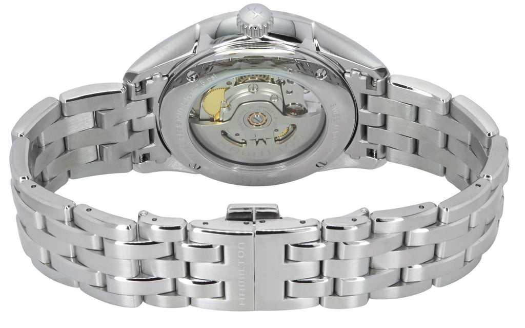 Hamilton Jazzmaster Stainless Steel Silver Open Heart Dial Automatic H32675151 Men's Watch