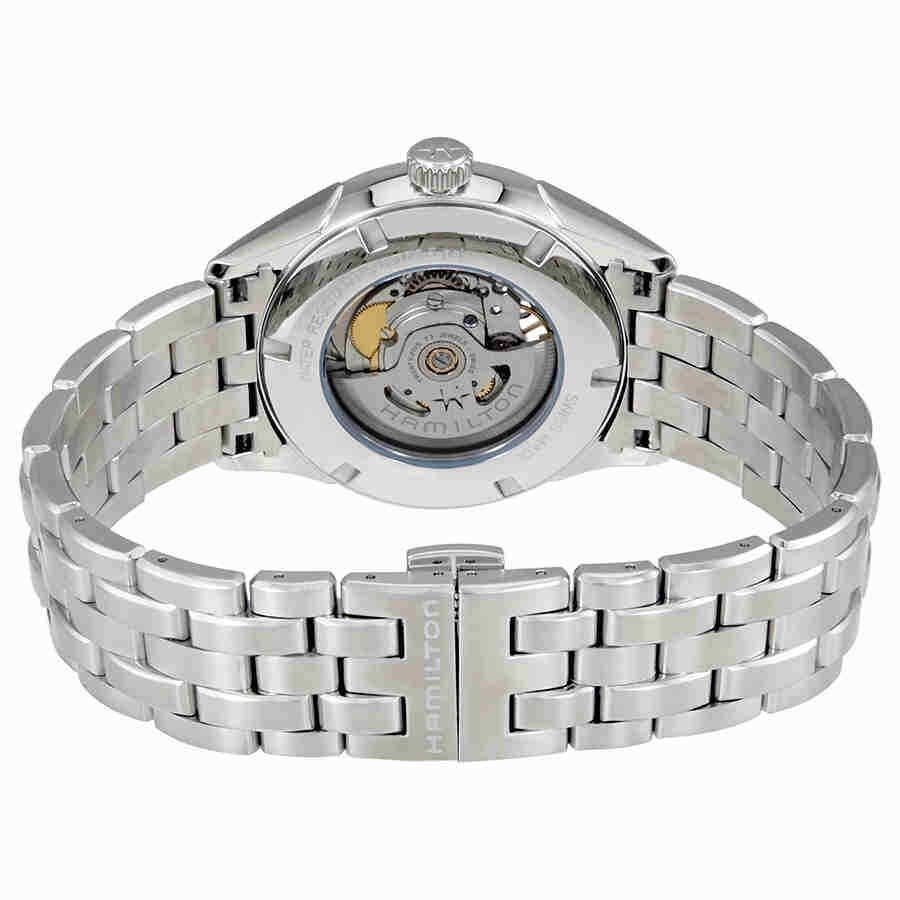Hamilton Jazzmaster Stainless Steel Open Heart Black Dial Automatic H32705131 Men's Watch
