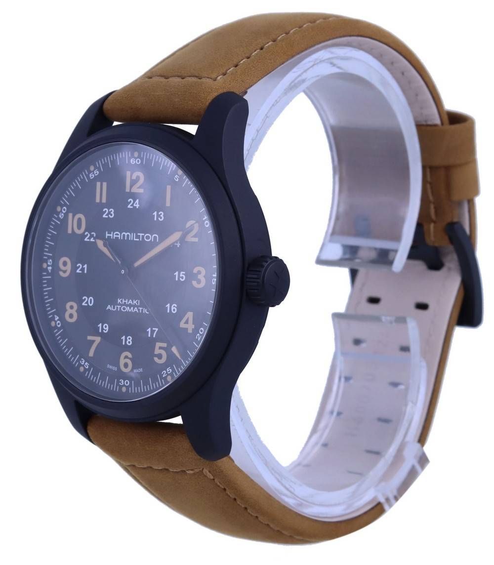 Hamilton Khaki Field Titanium Automatic H70665533 100M Men's Watch