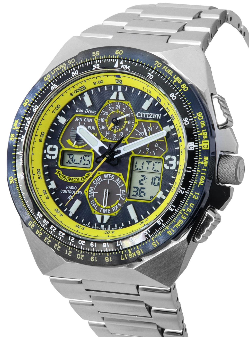 Citizen Promaster Skyhawk A-T Blue Angels Chronograph Eco-Drive JY8125-54L 200M Men's Watch