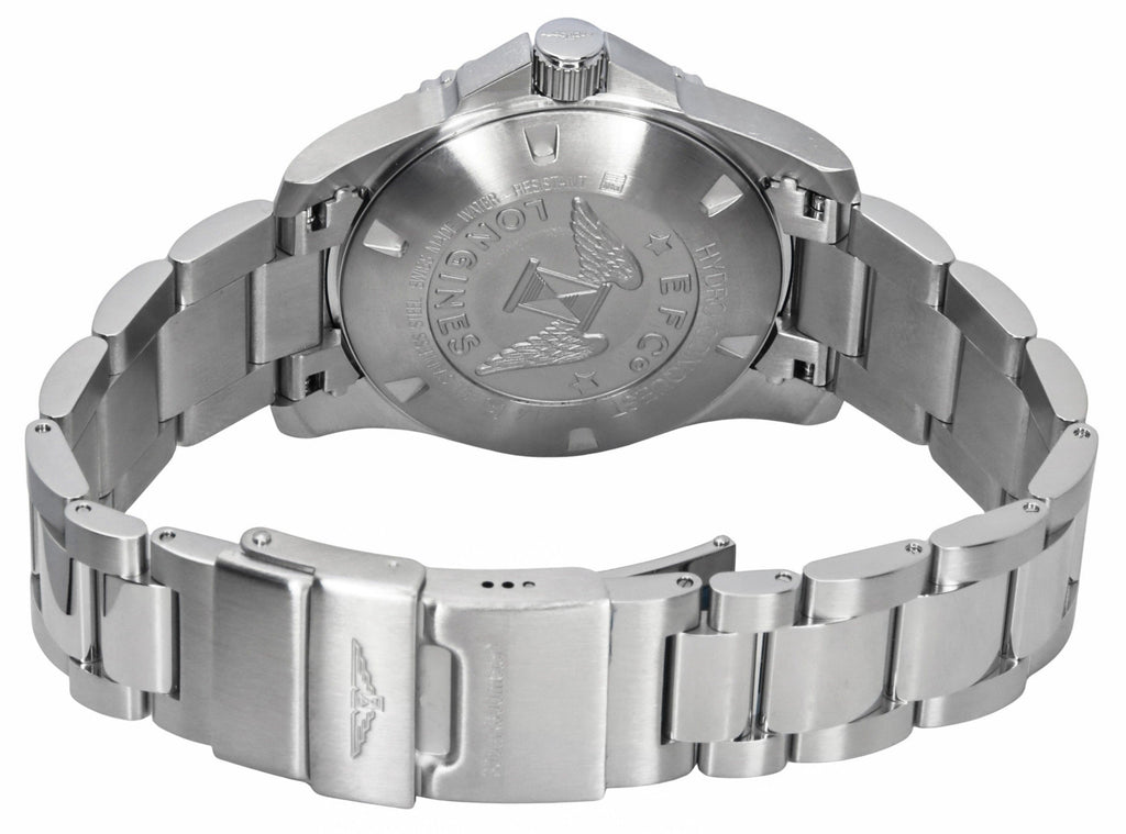 Longines HydroConquest Stainless Steel Black Dial Automatic Diver's L3.781.4.05.6 300M Men's Watch