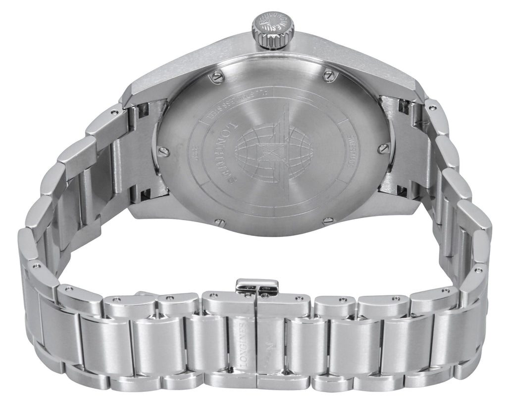 Longines Spirit Chronometer Stainless Steel Silver Dial Automatic L3.810.4.73.6 100M Men's Watch