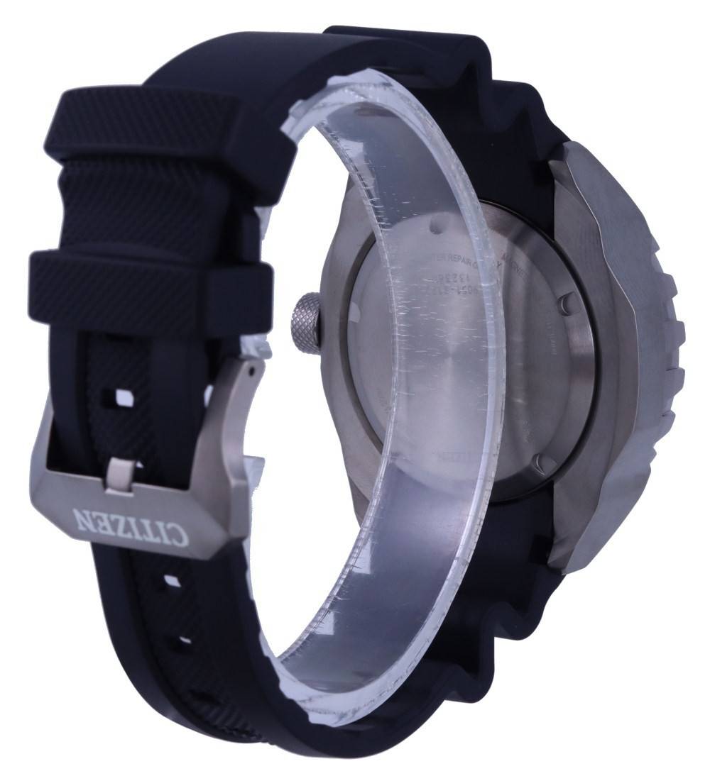 Citizen Promaster Marine Titanium Black Dial Automatic Diver's NB6004-08E 200M Men's Watch