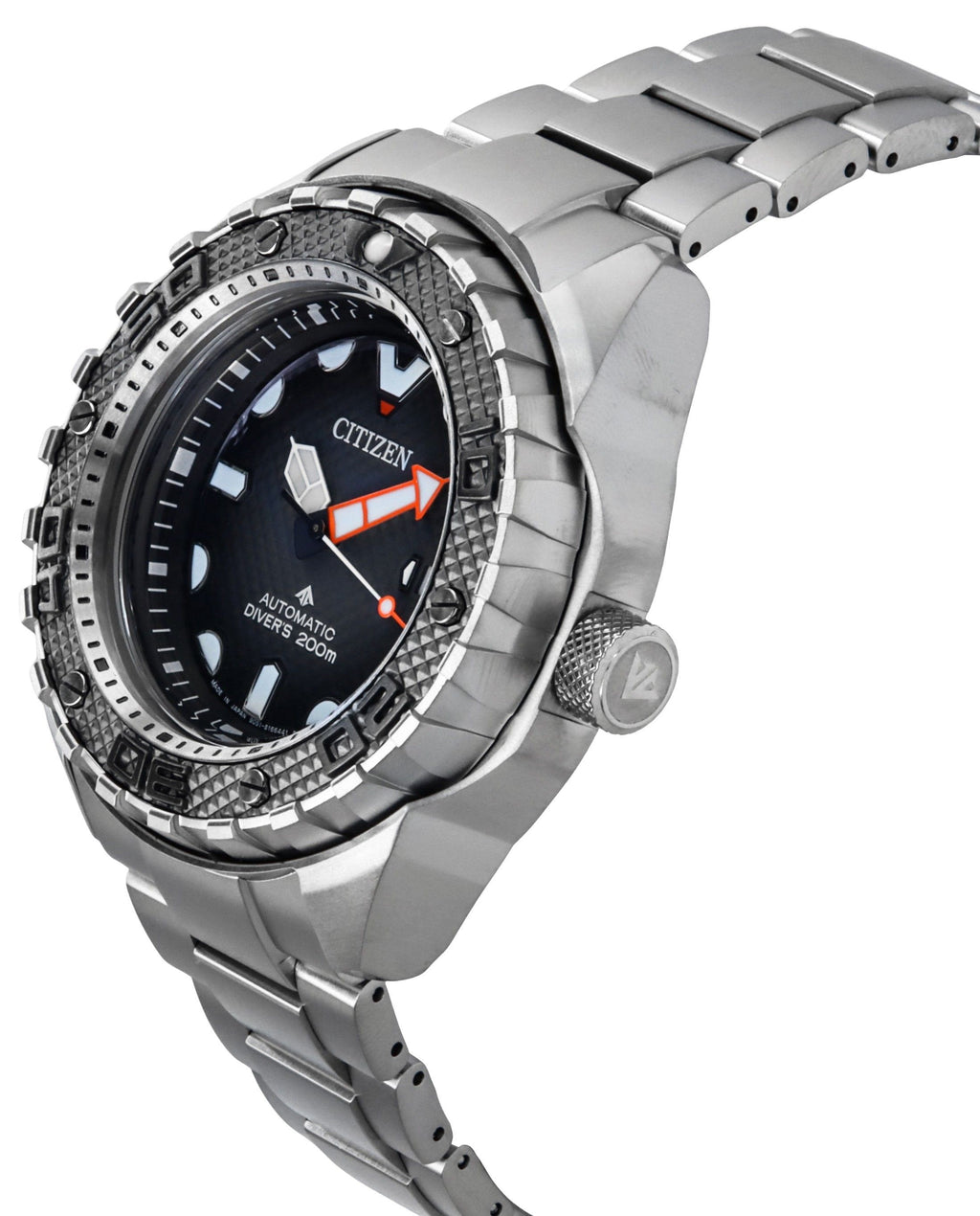 Citizen Promaster Dive Super Titanium Black Dial Automatic NB6004-83E 200M Men's Watch