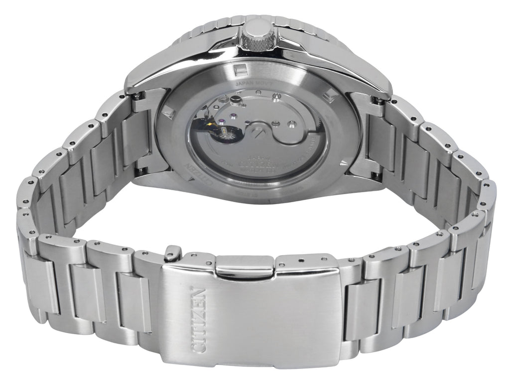 Citizen Sport Stainless Steel Black Dial Automatic NH7531-50E 100M Men's Watch