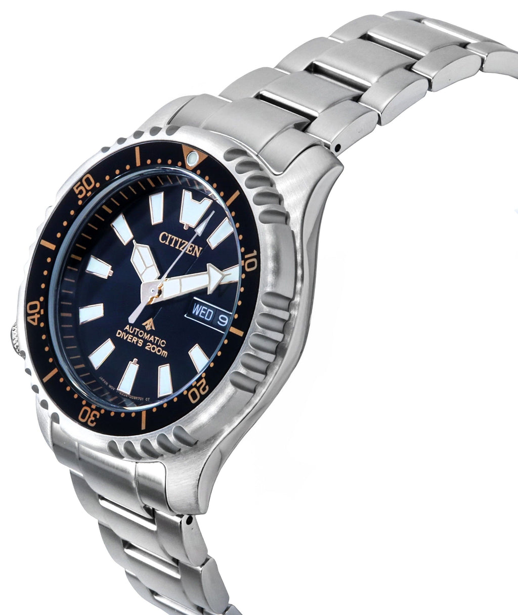 Citizen Promaster Marine Limited Edition Black Dial Automatic Diver's NY0160-66E 200M Men's Watch With Extra Strap