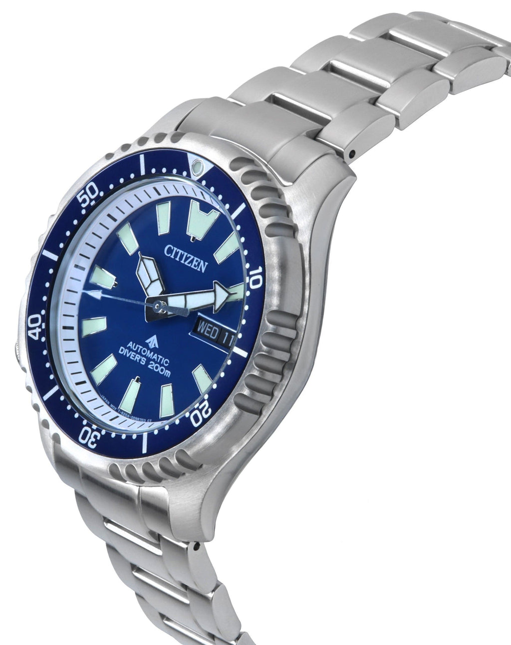 Citizen Promaster Marine Limited Edition Blue Dial Automatic Diver's NY0161-63L 200M Men's Watch With Extra Strap