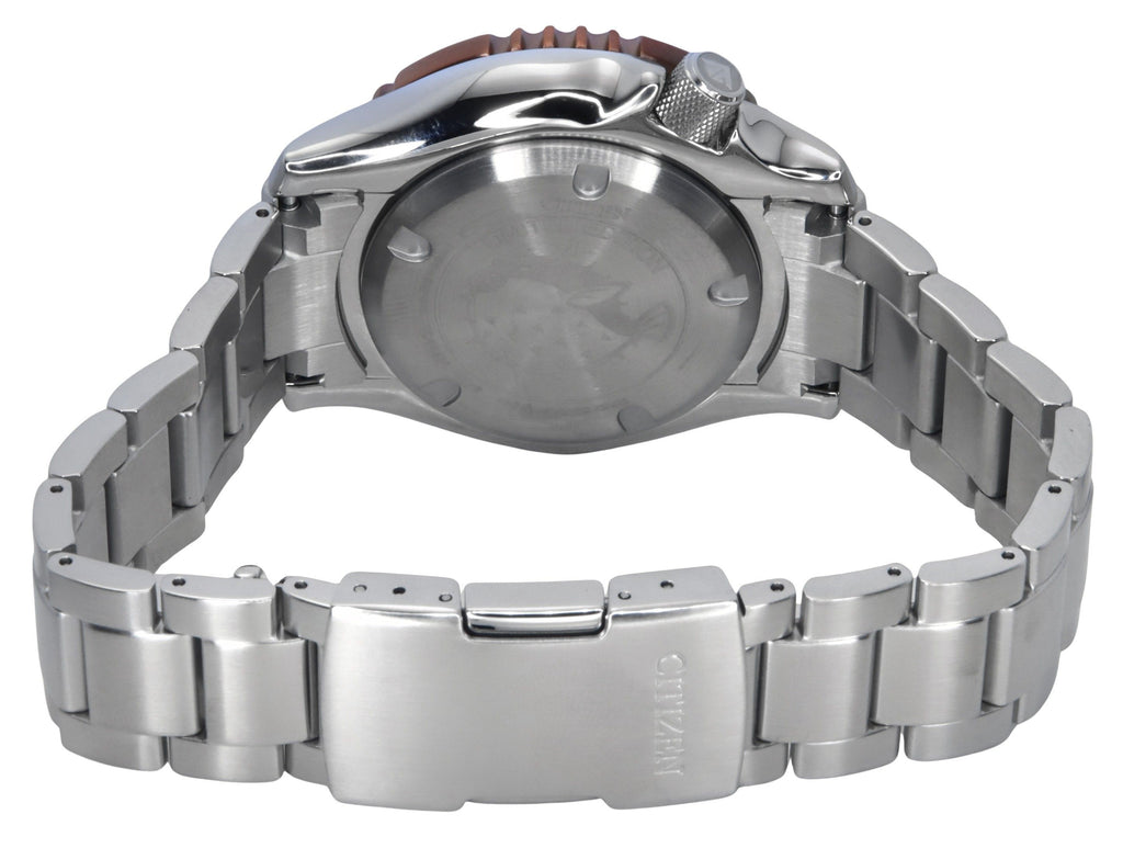 Citizen Promaster Marine Limited Edition Copper Dial Automatic Diver's NY0164-65X 200M Men's Watch with Extra Strap