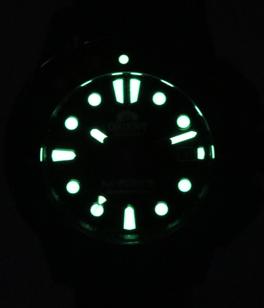 Orient M-Force Limited Edition Red Dial Automatic Diver's RA-AC0L09R00B 200M Men's Watch