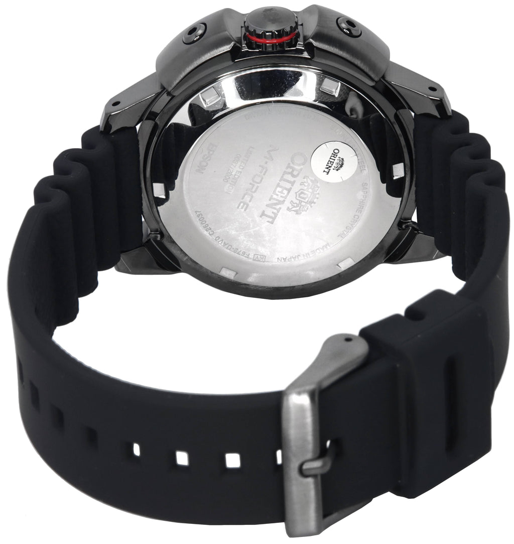 Orient M-Force Limited Edition Red Dial Automatic Diver's RA-AC0L09R00B 200M Men's Watch
