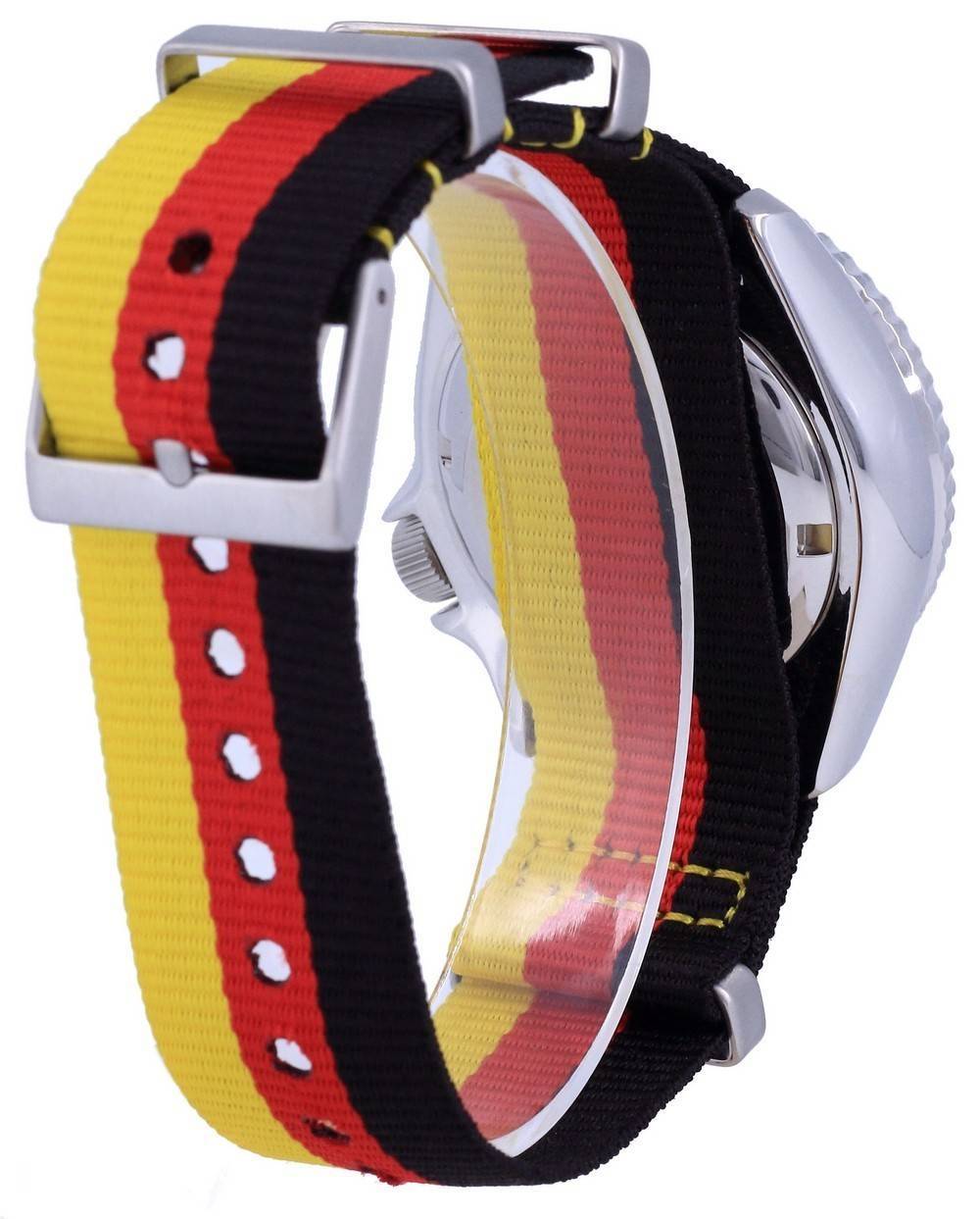 Seiko Automatic Diver's Polyester Japan Made SKX009J1-var-NATO26 200M Men's Watch