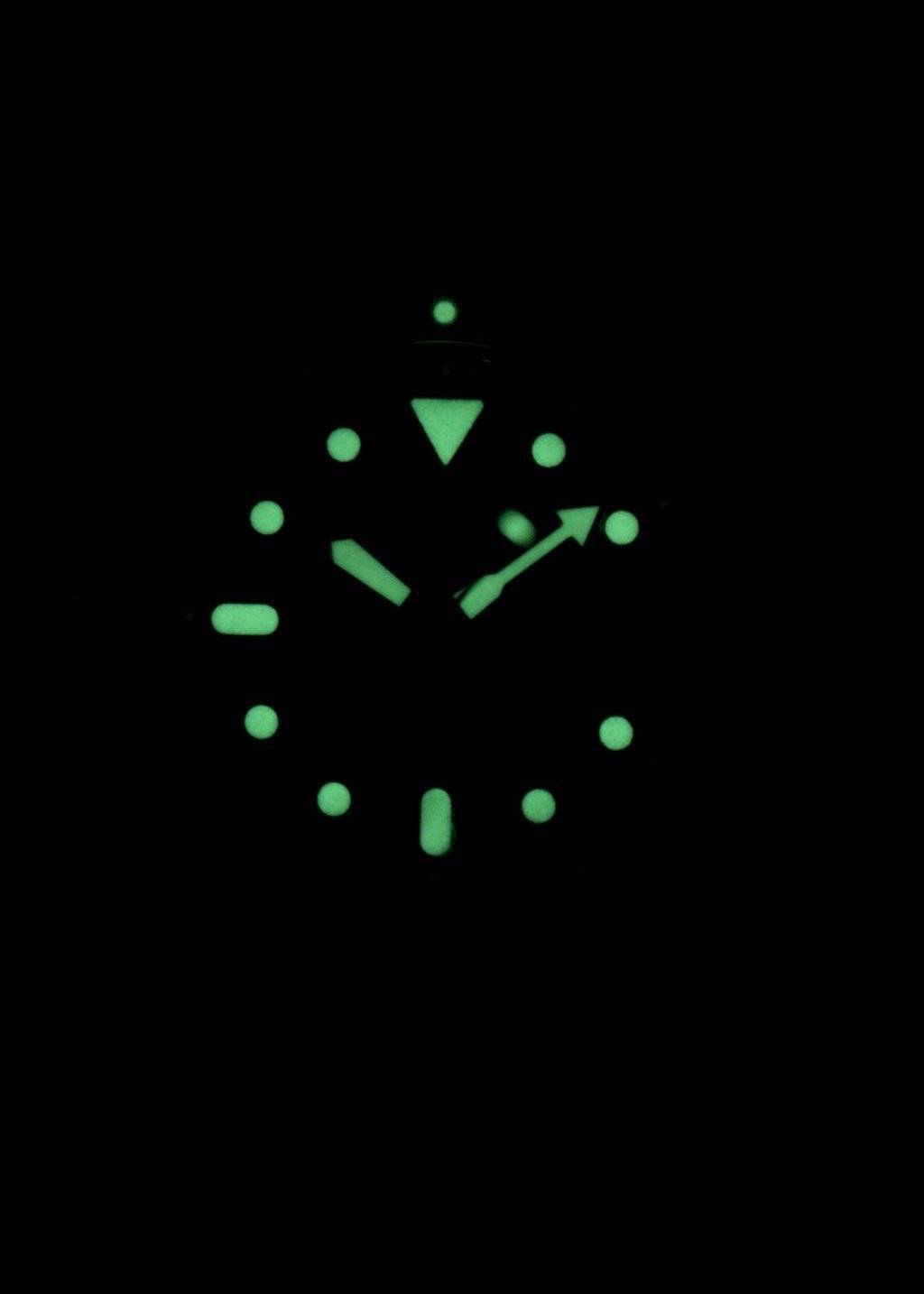 Seiko Automatic Diver's Black Leather SKX009K1-var-LS8 200M Men's Watch