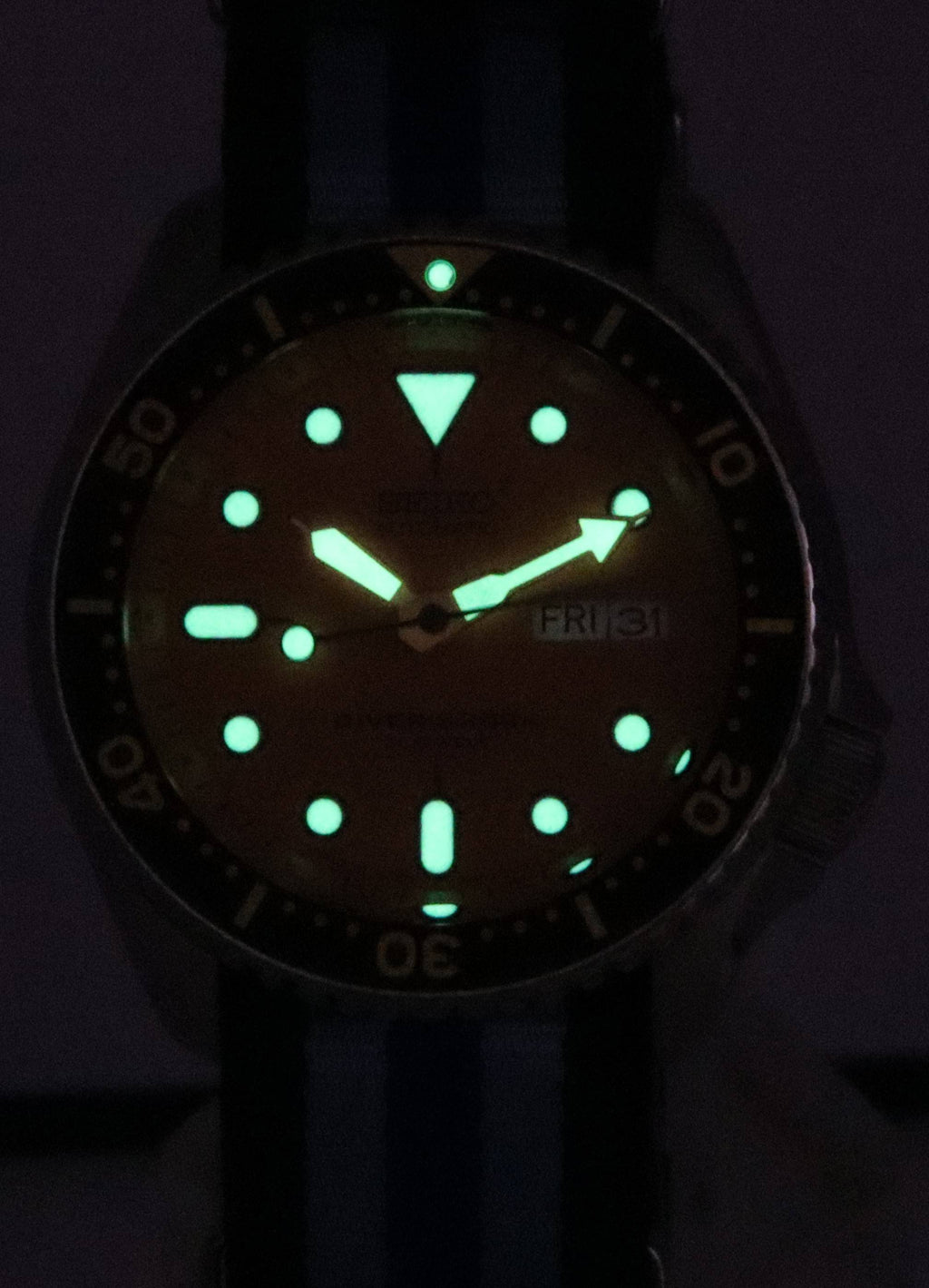 Seiko Orange Dial Automatic Diver's SKX011J1-var-NATO20 200M Men's Watch