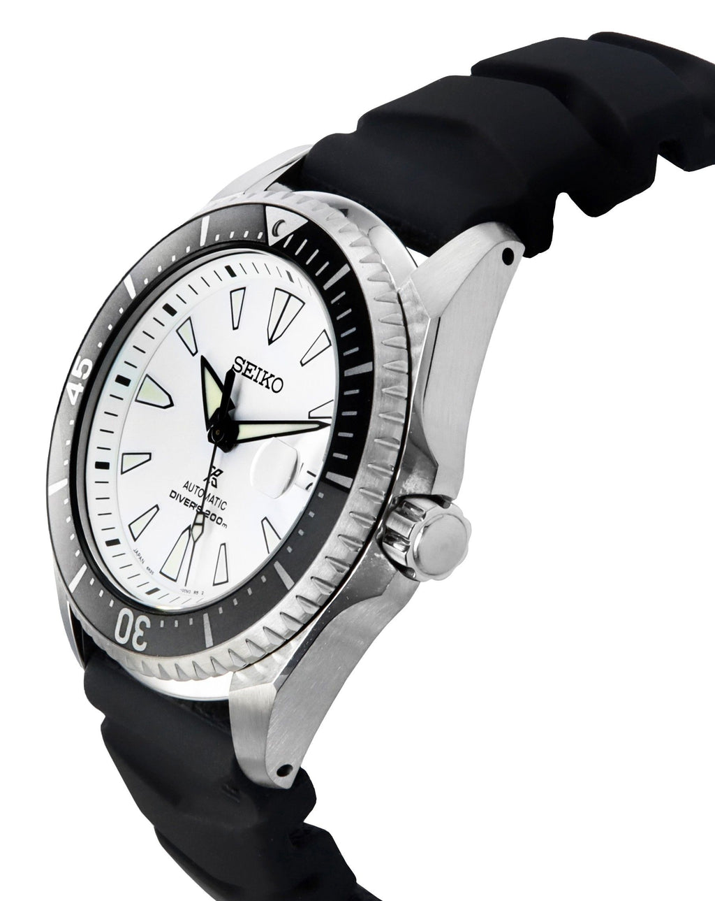 Seiko Prospex Shogun Titanium White Dial Automatic SPB191J1 Diver's 200M Men's Watch