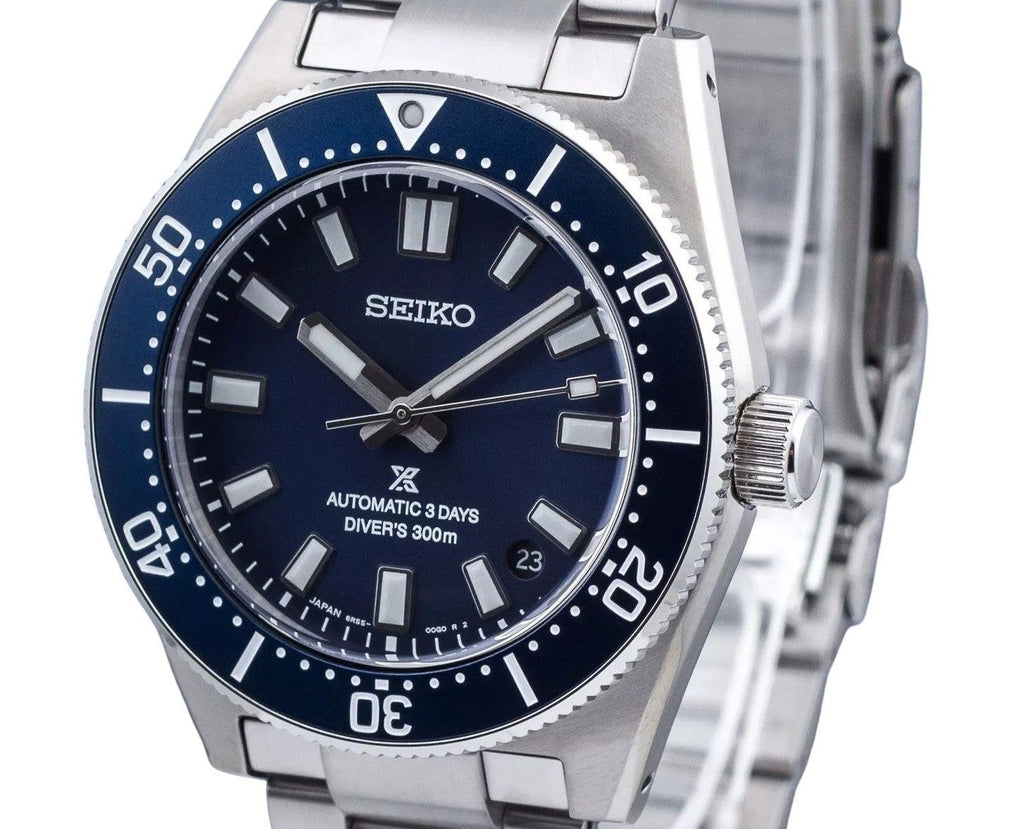 Seiko Prospex Stainless Steel Blue Dial Automatic Diver's SPB451J1 300M Men's Watch