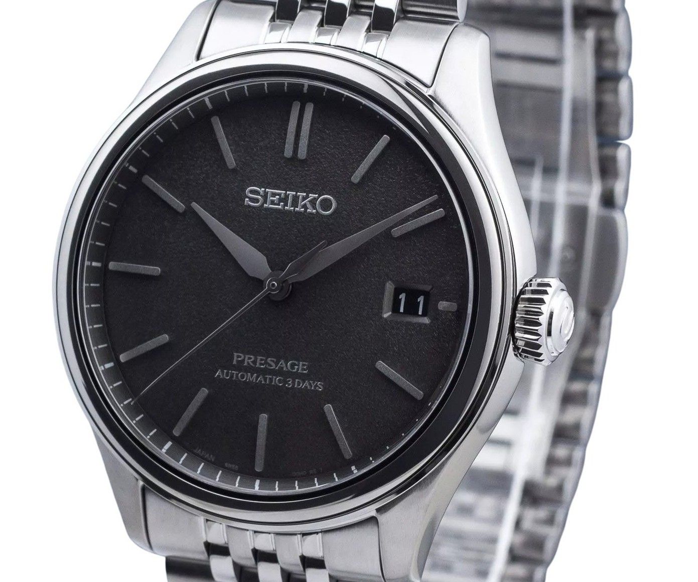 Seiko Presage Classic Sensaicha Stainless Steel Green Dial Automatic SPB465J1 100M Men's Watch