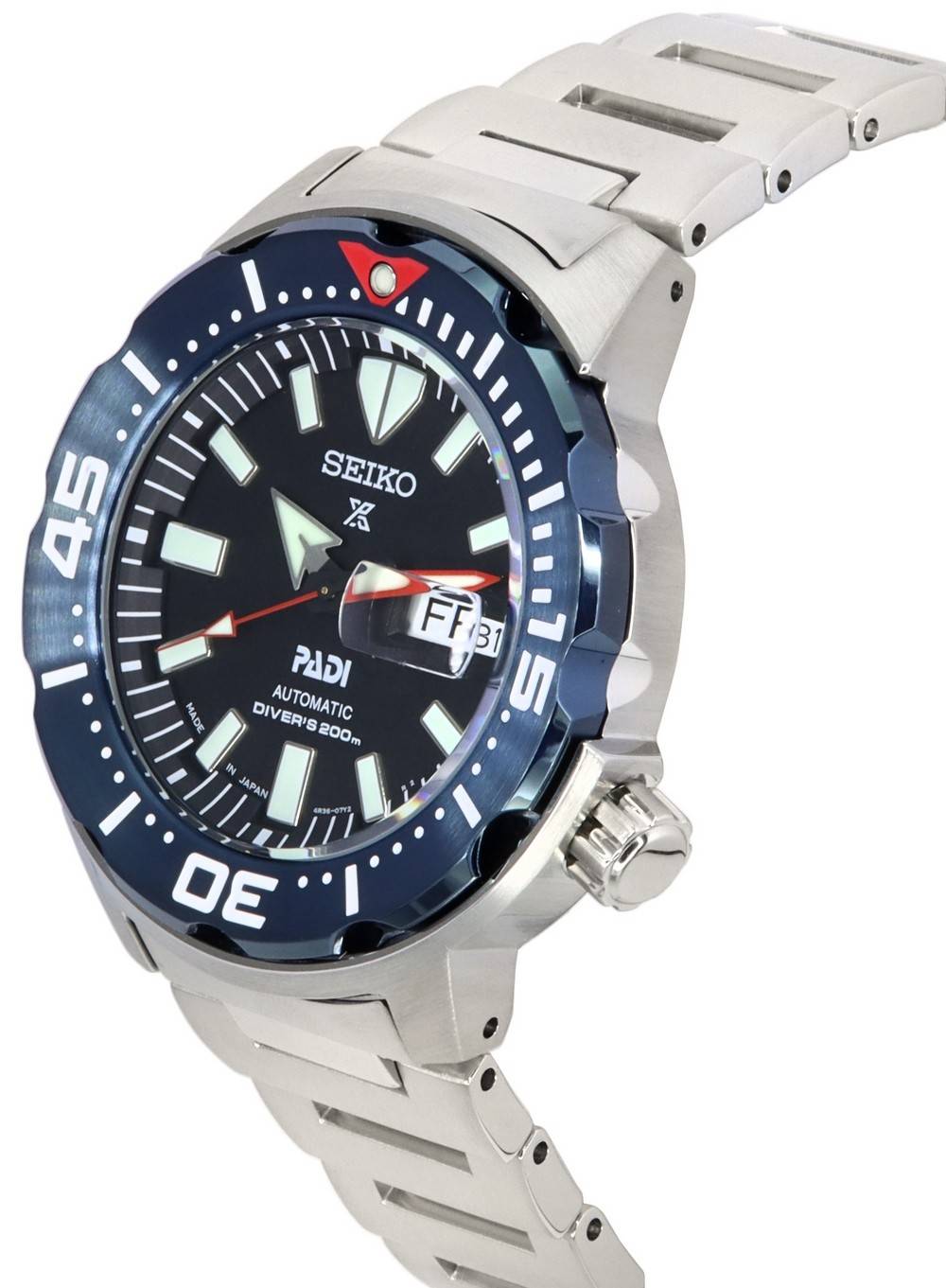 Seiko Prospex Padi Monster Automatic Diver's SRPE27 SRPE27J1 SRPE27J 200M Men's Watch