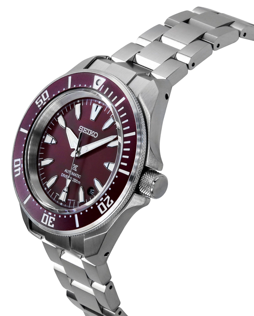 Seiko Prospex Sea Samurai Shog-urai Stainless Steel Red Dial Automatic Diver's SRPL11K1 200M Men's Watch