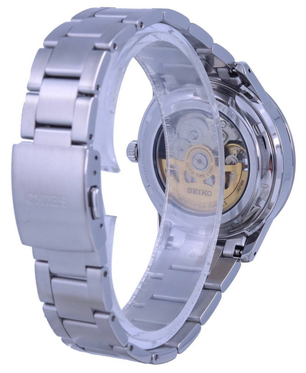 Seiko Presage Style 60's Open Heart Cream Dial Automatic SSA423 SSA423J1 SSA423J Men's Watch