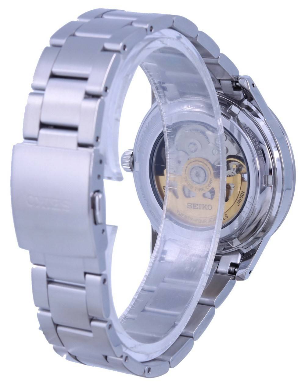 Seiko Presage Style 60's Open Heart Black Dial Automatic SSA425 SSA425J1 SSA425J Men's Watch