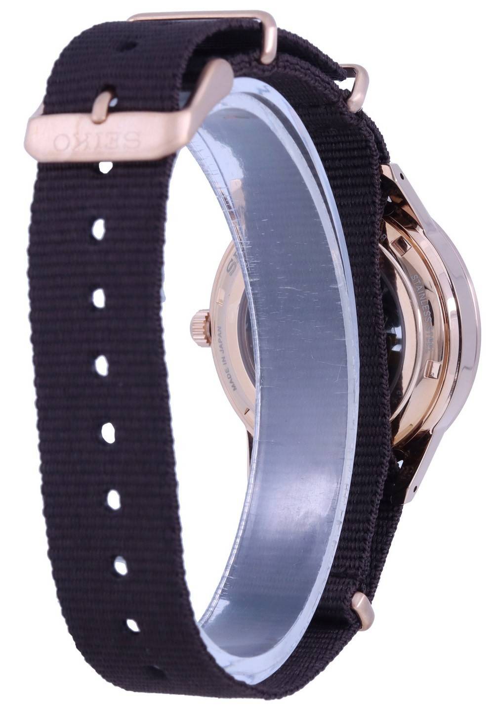 Seiko Presage Style 60's Open Heart Black Dial Automatic SSA426 SSA426J1 SSA426J Men's Watch