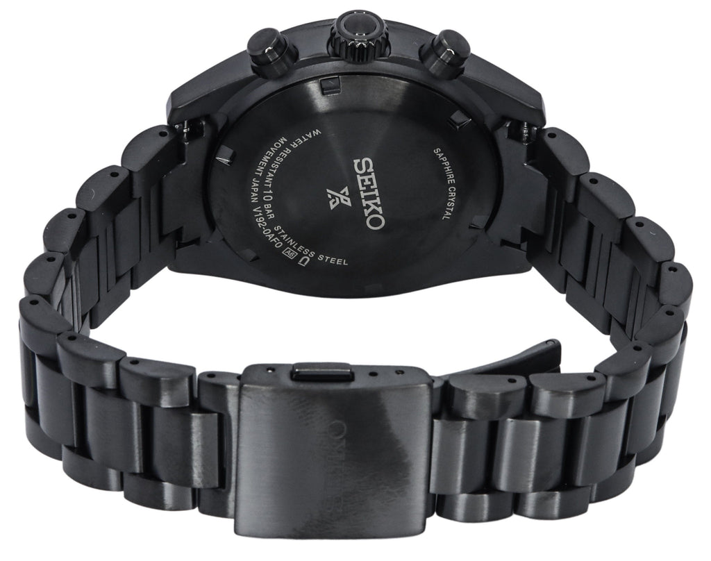 Seiko Prospex Speedtimer The Black Series Chronograph Solar SSC917P1 100M Men's Watch