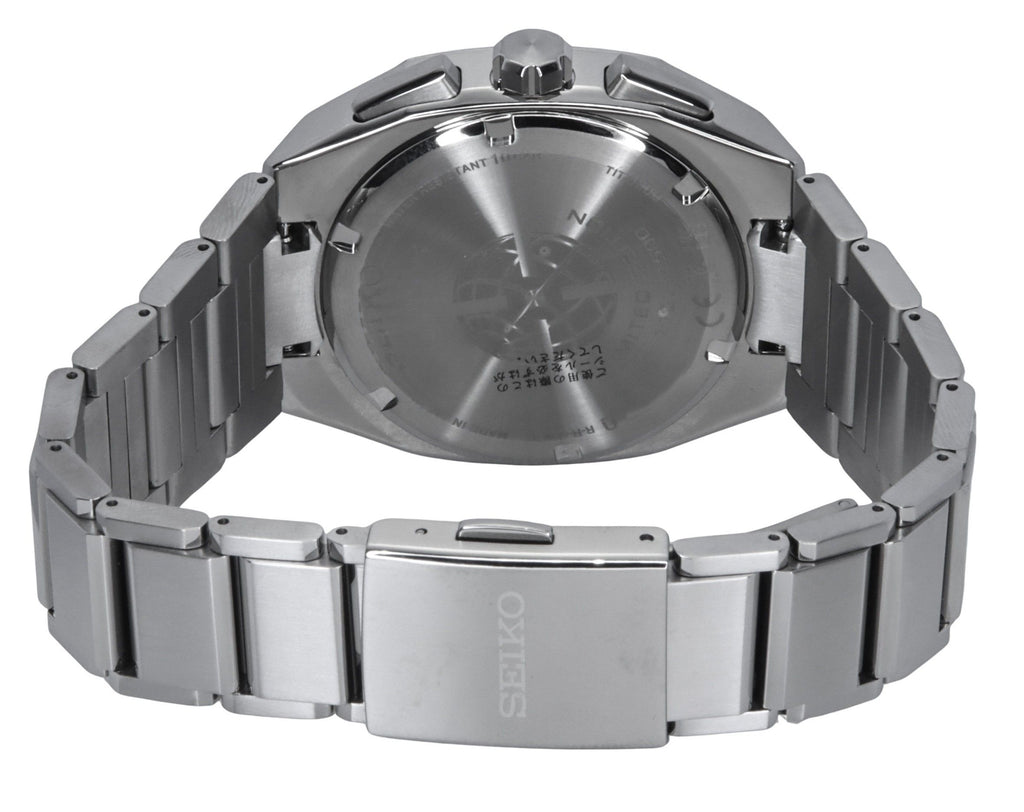 Seiko Astron Starfull Sky GPS Limited Edition Stainless Steel Blue Dial Solar SSJ027J1 100M Men's Watch