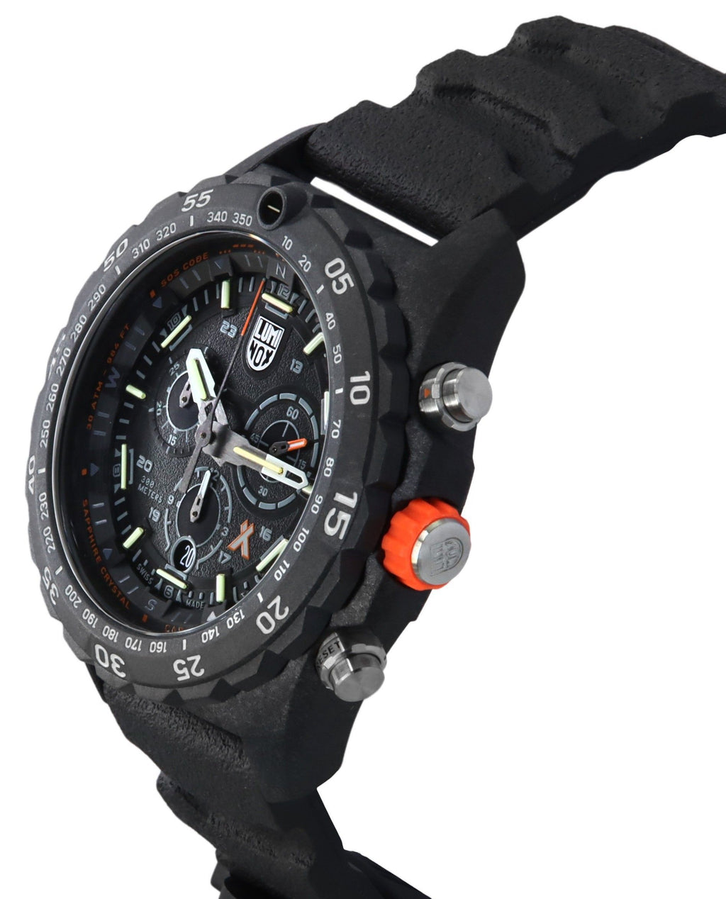 Luminox Bear Grylls Survival Master Series Chronograph Black Dial Quartz Diver's XB.3741 200M Men's Watch