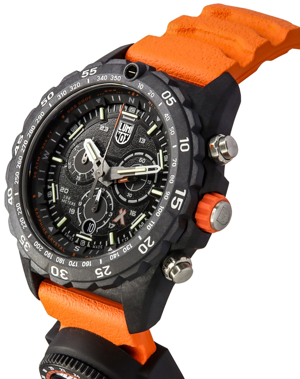 Luminox Bear Grylls Survival Master Series Chronograph Swiss Quartz Diver's XB.3749 300M Men's Watch With Compass